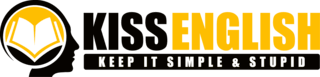 KISS English logo KISS English logo